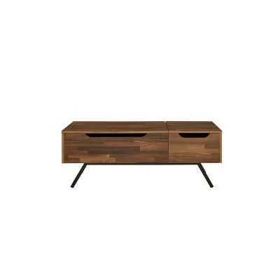Throm Coffee Table with Lift Top Walnut - Acme Furniture 3 Throm Coffee Table with Lift Top Walnut - Acme Furniture