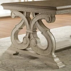 Myrtle Solid Wood Coffee Table Dark Oak - HOMES: Inside + Out -Coffee Tables Elegant store unnamed file 1622