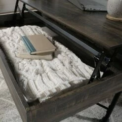 Canal Street Lift Top Coffee Table with Storage Carbon Oak - Sauder -Coffee Tables Elegant store unnamed file 1678