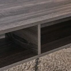 Azzura Mid Century Modern Coffee Table - Christopher Knight Home Dark Walnut -Coffee Tables Elegant store unnamed file 1695