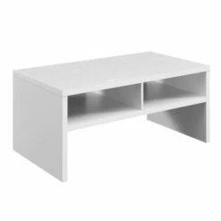 Northfield Admiral Deluxe Coffee Table with Shelves - Breighton Home White -Coffee Tables Elegant store unnamed file 1706