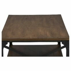 Grayson Vintage Industrial Occasional Cocktail Coffee Table - Antique Bronze - Baxton Studio -Coffee Tables Elegant store unnamed file 1710