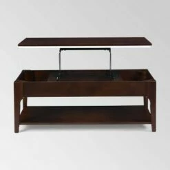 Childress Transitional Lift-Top Coffee Table - Christopher Knight Home Gray