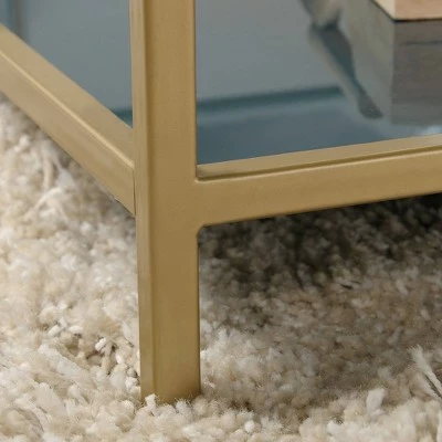 Coral Cape Coffee Table Satin Gold - Sauder 4 Coral Cape Coffee Table Satin Gold - Sauder - Image 2