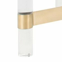 Suzanna Acrylic Coffee Table - Safavieh Brass -Coffee Tables Elegant store unnamed file 1735