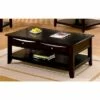 Langen Modern 2 Drawer Coffee Table Brown - HOMES: Inside + Out -Coffee Tables Elegant store unnamed file 1738