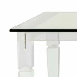 Amelie Acrylic Coffee Table Clear - Safavieh -Coffee Tables Elegant store unnamed file 1744