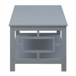Town Square Coffee Table with Shelf Gray - Breighton Home -Coffee Tables Elegant store unnamed file 1750
