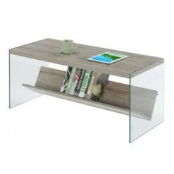 Soho Coffee Table - Breighton Home Sandstone/glass -Coffee Tables Elegant store unnamed file 1758