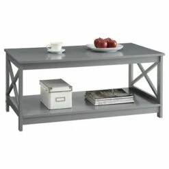 Oxford Coffee Table Gray - Breighton Home