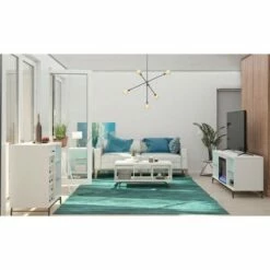 Room & Joy Hannaford Coffee Table White - Room & Joy -Coffee Tables Elegant store unnamed file 1777