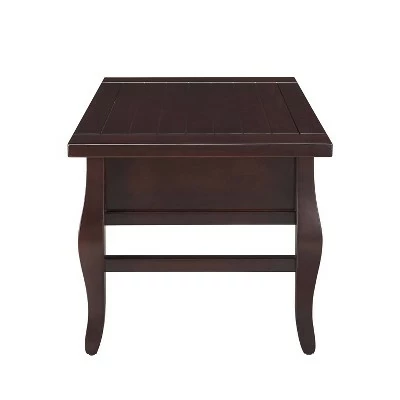 Rio Grande 2 Drawer Coffee Table Espresso - Linon 6 Rio Grande 2 Drawer Coffee Table Espresso - Linon - Image 4