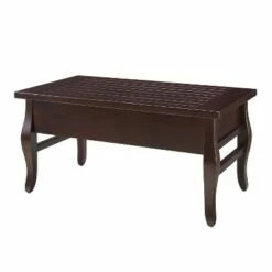 Rio Grande 2 Drawer Coffee Table Espresso - Linon 20 Rio Grande 2 Drawer Coffee Table Espresso - Linon -Coffee Tables Elegant store unnamed file 1787