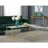 Gold Coast Faux Marble Rectangle Coffee Table White Faux Marble/Gold Frame - Breighton Home 2 Gold Coast Faux Marble Rectangle Coffee Table White Faux Marble/Gold Frame - Breighton Home -Coffee Tables Elegant store unnamed file 1791