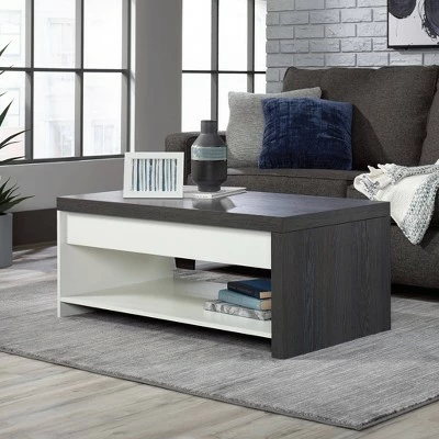 Hudson Court Lift Top Coffee Table with Storage Charcoal Ash - Sauder 3 Hudson Court Lift Top Coffee Table with Storage Charcoal Ash - Sauder