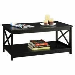 Oxford Coffee Table Black - Breighton Home