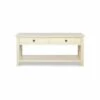 Whitley Antique Coffee Table White - Linon -Coffee Tables Elegant store unnamed file 1859