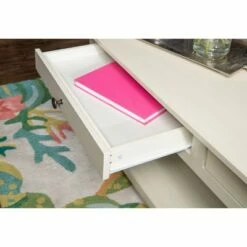 Whitley Antique Coffee Table White - Linon -Coffee Tables Elegant store unnamed file 1867