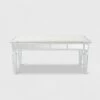 Solanna Mirrored Coffee Table Silver - Christopher Knight Home -Coffee Tables Elegant store unnamed file 190