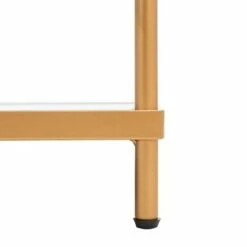 Cathal Glass And Mirror Coffee Table - Gold/Glass - Safavieh -Coffee Tables Elegant store unnamed file 1937