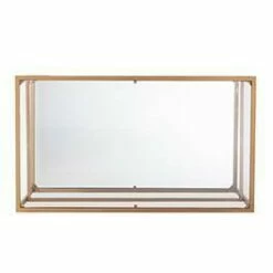 Horzen Glass Top Cocktail Table Gold - Aiden Lane -Coffee Tables Elegant store unnamed file 1944