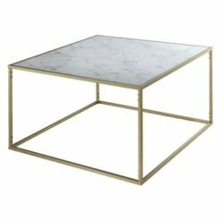Breighton Home Johar Furniture Gold Coast Faux Marble Coffee Table -Coffee Tables Elegant store unnamed file 1951