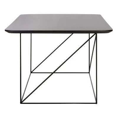 Rylee Rectangle Coffee Table - Safavieh Dark Gray/black 5 Rylee Rectangle Coffee Table - Safavieh Dark Gray/black - Image 3