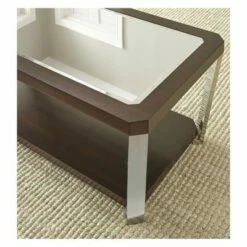 Steve Silver Co. Truman Cocktail Table with Casters Espresso - Steve Silver