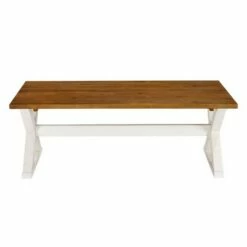 Xavier Farmhouse Trestle Leg Distressed Coffee Table - Saracina Home Gray/brown -Coffee Tables Elegant store unnamed file 2062