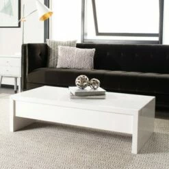 Kinsley Lift-Top Coffee Table White - Safavieh -Coffee Tables Elegant store unnamed file 2080