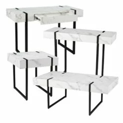 Wennan Modern Faux Marble Cocktail Table Black/White - Aiden Lane 15 Wennan Modern Faux Marble Cocktail Table Black/White - Aiden Lane -Coffee Tables Elegant store unnamed file 2113