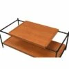 Oaken Coffee Table Honey Oak/Black - Acme Furniture -Coffee Tables Elegant store unnamed file 2125