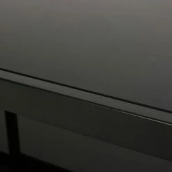 Snyder Modern Glass Top Coffee Table with Shelf Black - Christopher Knight Home -Coffee Tables Elegant store unnamed file 2173