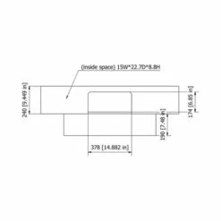 Kathline Modern Rectangular Coffee Table with Hidden Storage Black - HOMES: Inside + Out -Coffee Tables Elegant store unnamed file 2176