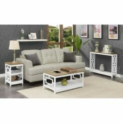 Town Square Coffee Table with Shelf Driftwood/White - Breighton Home 7 Town Square Coffee Table with Shelf Driftwood/White - Breighton Home -Coffee Tables Elegant store unnamed file 2183