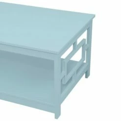 Town Square Coffee Table with Shelf Sea Foam - Breighton Home -Coffee Tables Elegant store unnamed file 2190