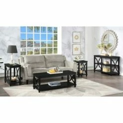 Florence Coffee Table - Breighton Home Black -Coffee Tables Elegant store unnamed file 2208