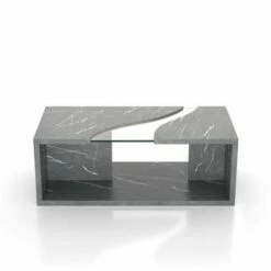 Gustave Storage Coffee Table Marble/Gray - HOMES: Inside + Out -Coffee Tables Elegant store unnamed file 2215