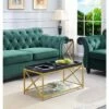 St Andrews Coffee Table - Breighton Home White/gold