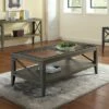Mabel Tempered Glass Top Coffee Table - HOMES: Inside + Out Gray -Coffee Tables Elegant store unnamed file 2265