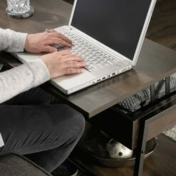 North Avenue Lift Top Coffee Table - Sauder Smoked Brown -Coffee Tables Elegant store unnamed file 229