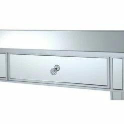 Gold Coast Mirror Coffee Table with Two Drawers Mirror/Silver Frame - Breighton Home -Coffee Tables Elegant store unnamed file 2292