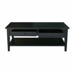 Spencer Coffee Table Black - International Concepts -Coffee Tables Elegant store unnamed file 2308