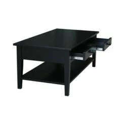 Spencer Coffee Table Black - International Concepts -Coffee Tables Elegant store unnamed file 2309