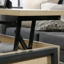 North Avenue Lift Top Coffee Table - Sauder Smoked Brown -Coffee Tables Elegant store unnamed file 231