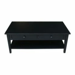 Spencer Coffee Table Black - International Concepts -Coffee Tables Elegant store unnamed file 2310