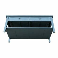 Spencer Coffee Table Antique Ocean Blue - International Concepts -Coffee Tables Elegant store unnamed file 2317