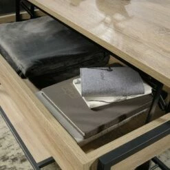 North Avenue Lift Top Coffee Table - Sauder Smoked Brown -Coffee Tables Elegant store unnamed file 232