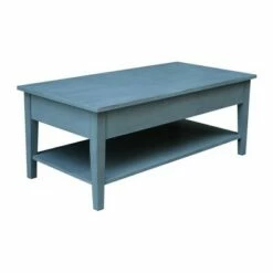 Spencer Coffee Table Antique Ocean Blue - International Concepts -Coffee Tables Elegant store unnamed file 2322