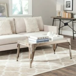 Coffee Table Dark Silver - Safavieh